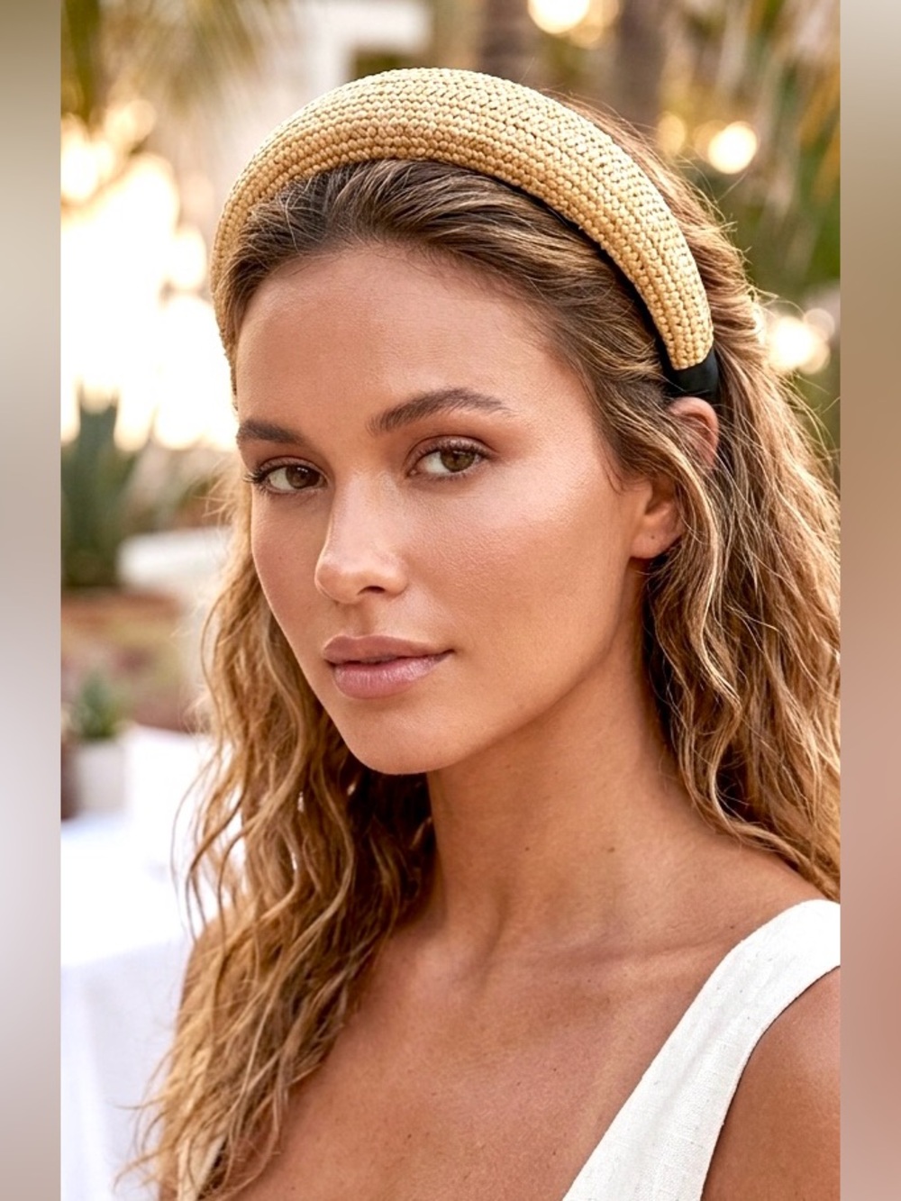 Boho Wide Headband NWOT